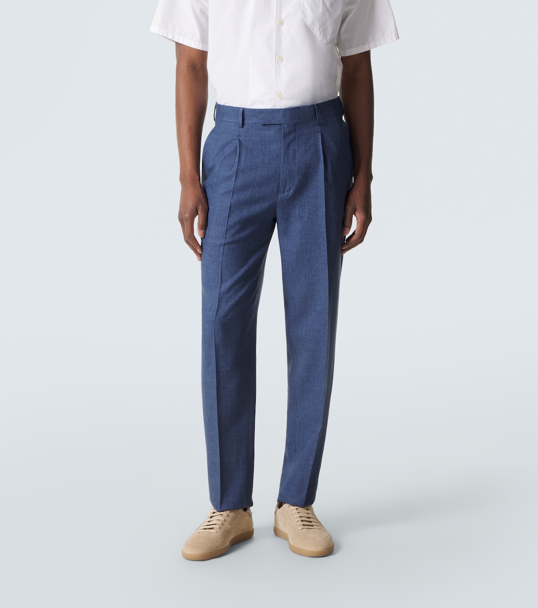 Linen slim pants | Zegna