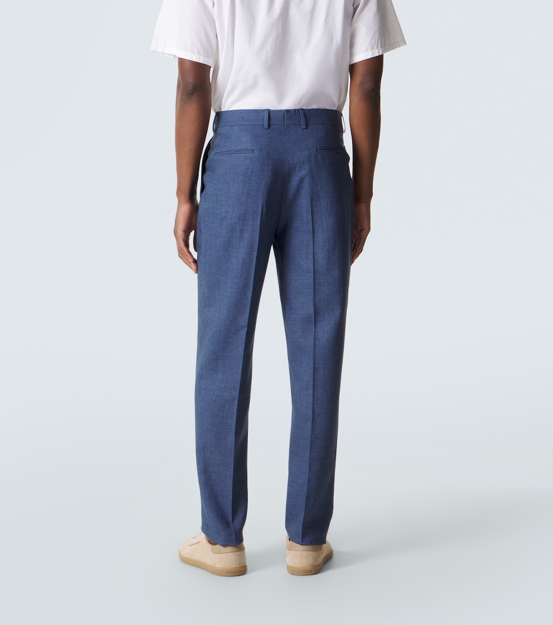 Linen slim pants | Zegna