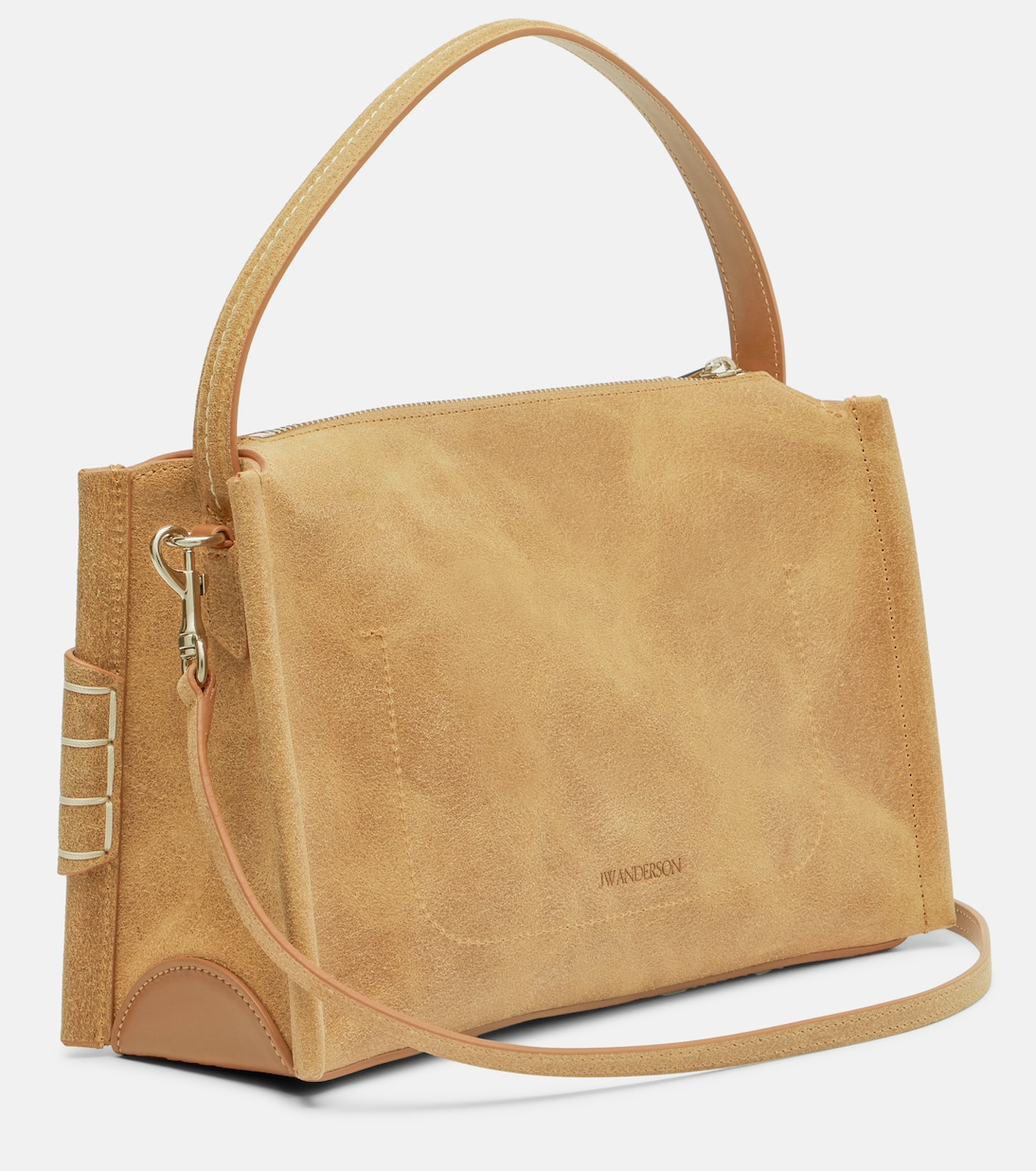 Loafer Small suede shoulder bag | JW Anderson