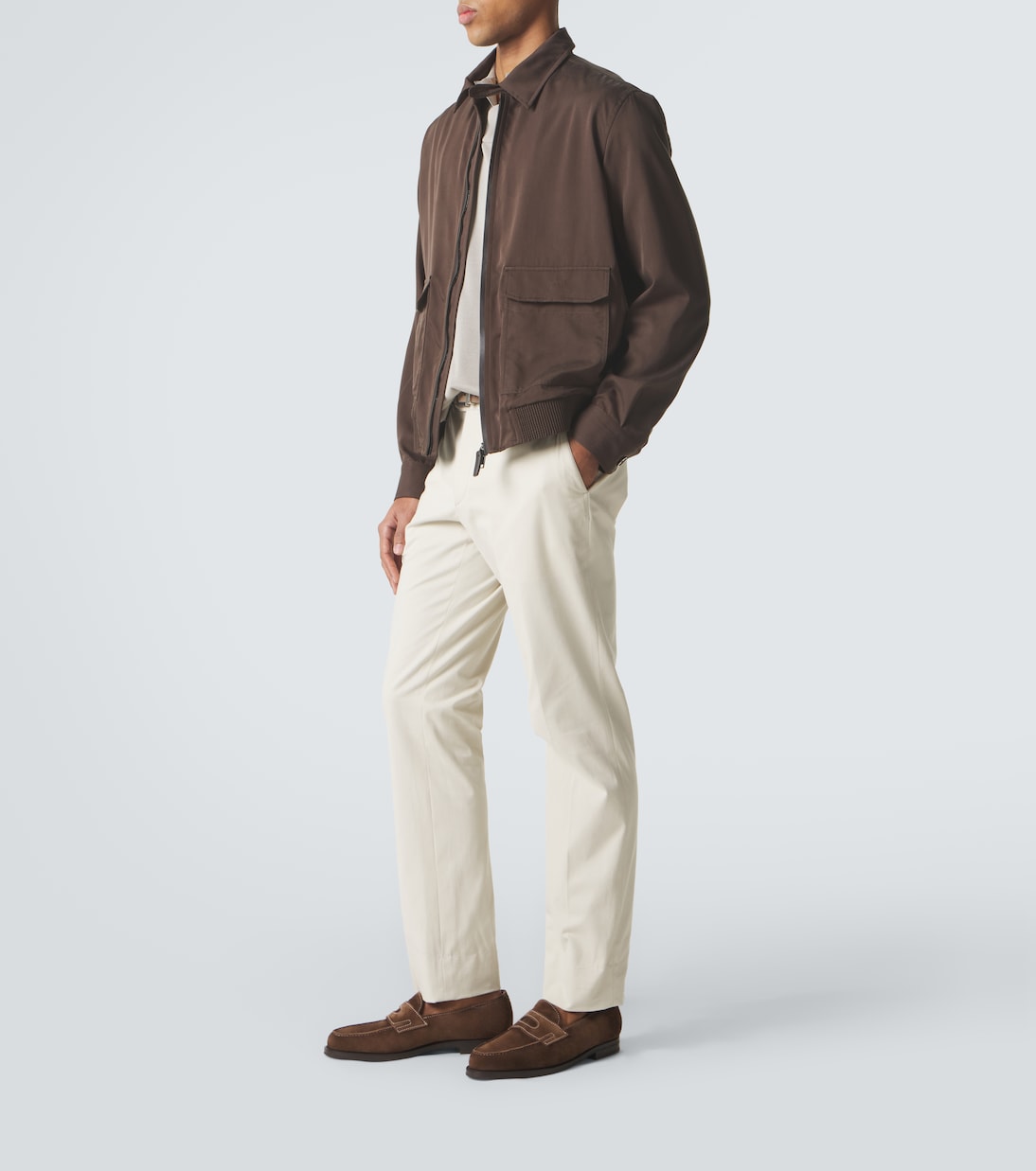 Polohemd aus Seide | Brioni