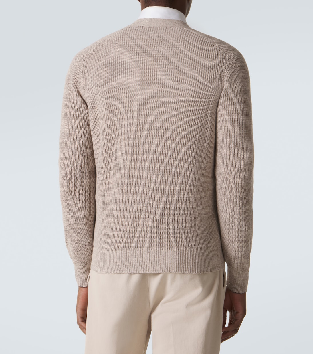 Cardigan en lin et coton | Brunello Cucinelli