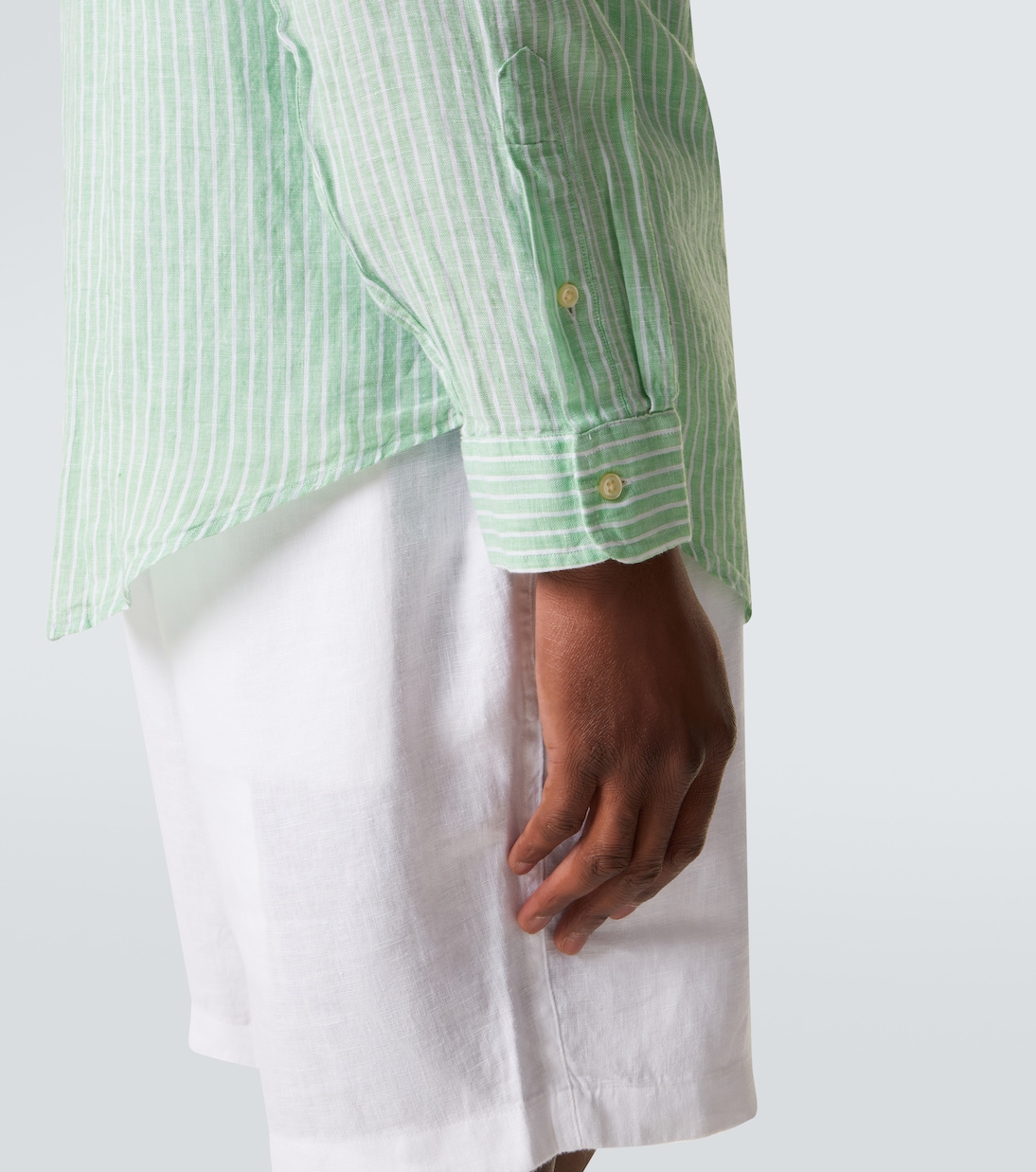 Striped linen shirt | Polo Ralph Lauren