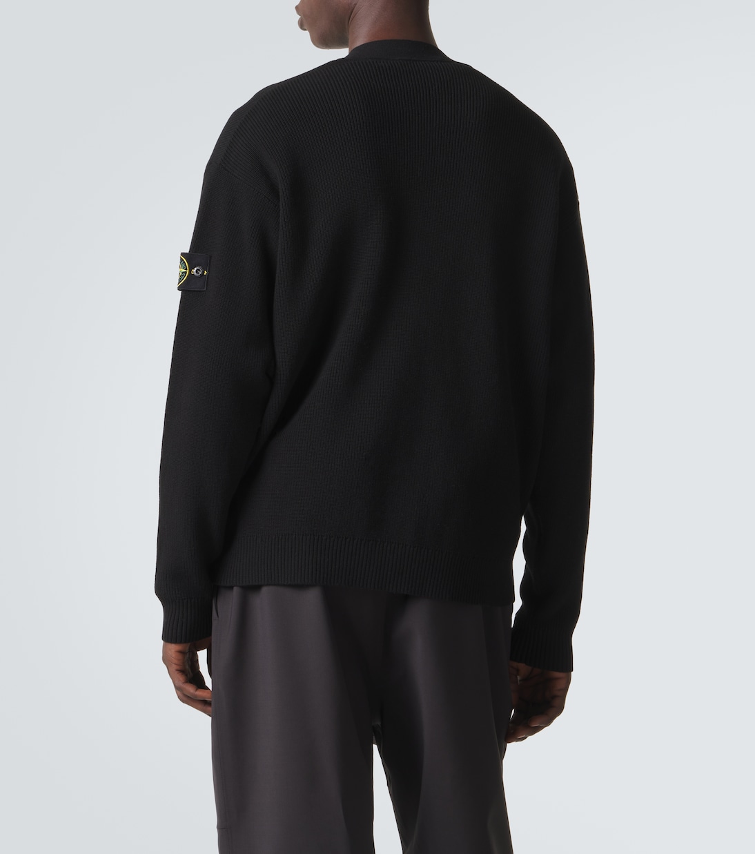 Compass cotton cardigan | Stone Island