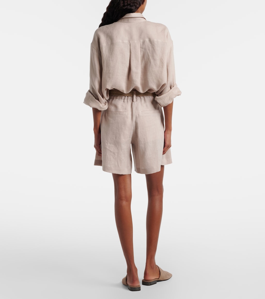 Shorts aus Leinen | Brunello Cucinelli