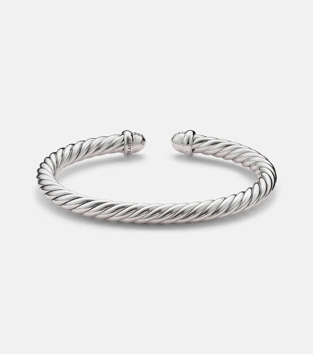 Bracelet Cable Flex® en argent sterling et diamants | David Yurman