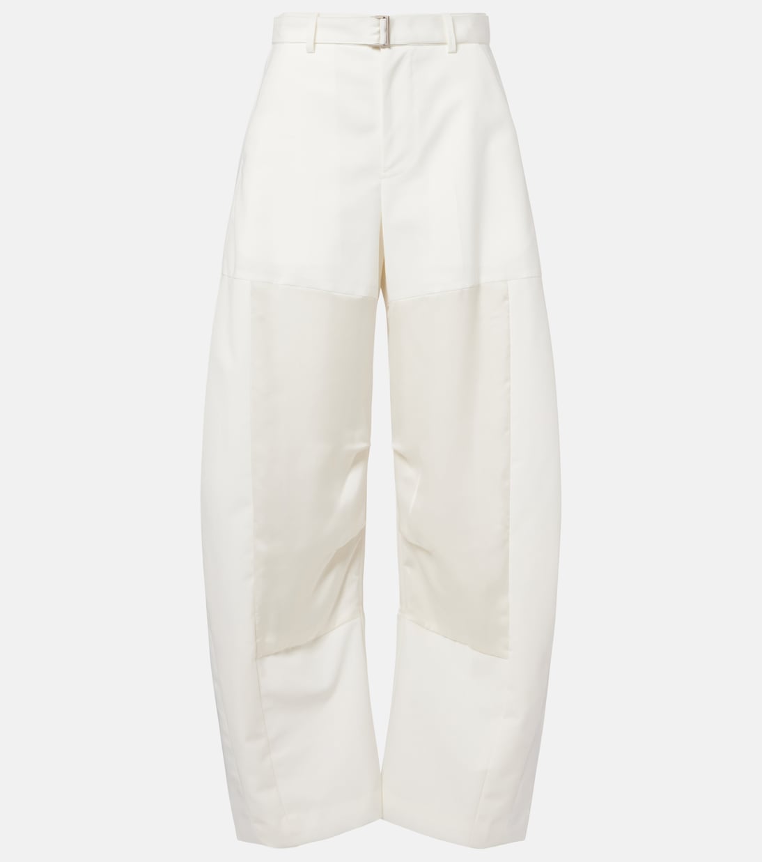Belted barrel-leg pants | Sacai