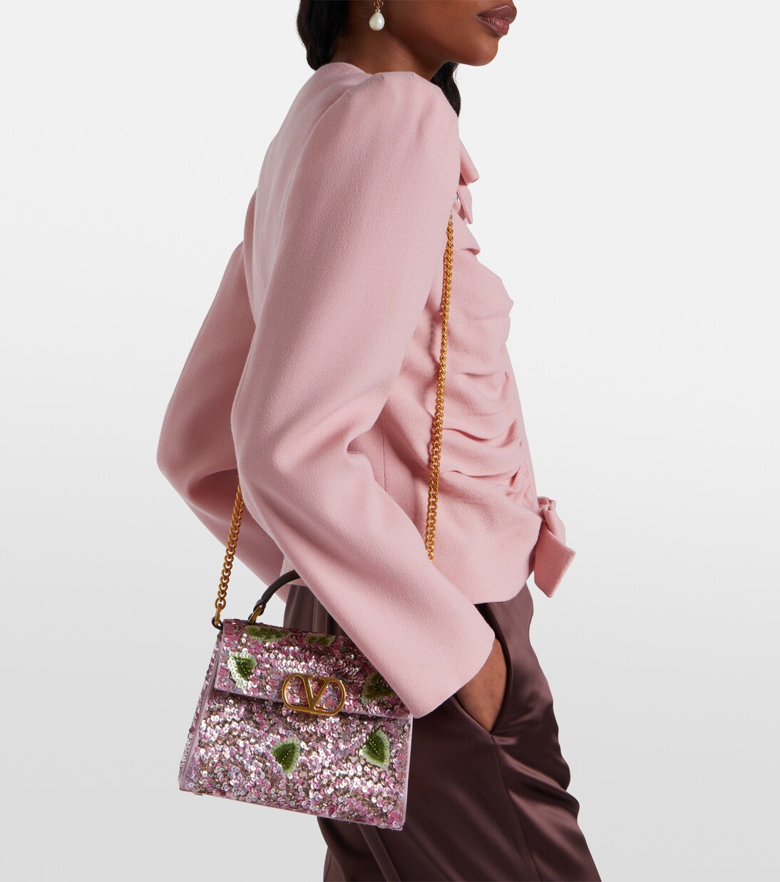 Verzierte Tasche VSling Mini | Valentino Garavani
