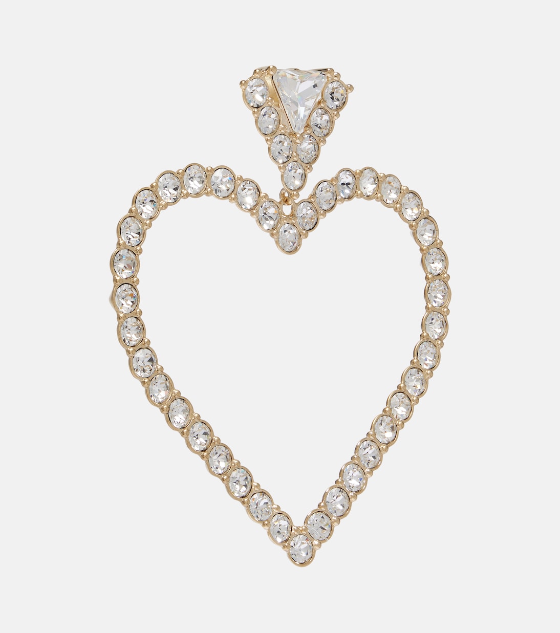 Orecchini Cœur Royal con cristalli | Valentino