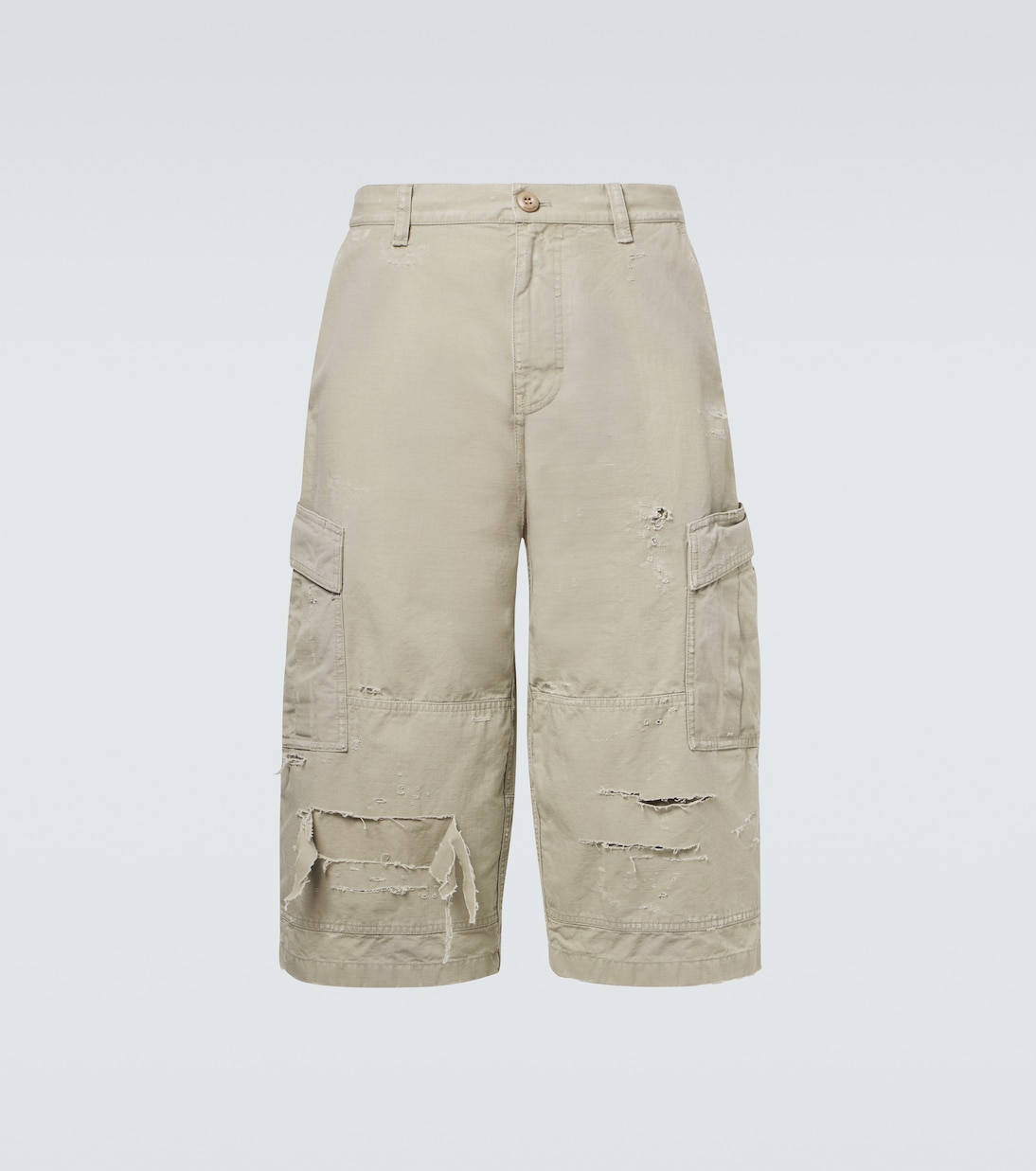 Cropped-Cargohose aus Baumwolle | Balenciaga