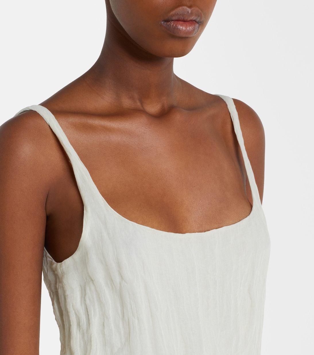 Cotton-blend midi dress | Róhe