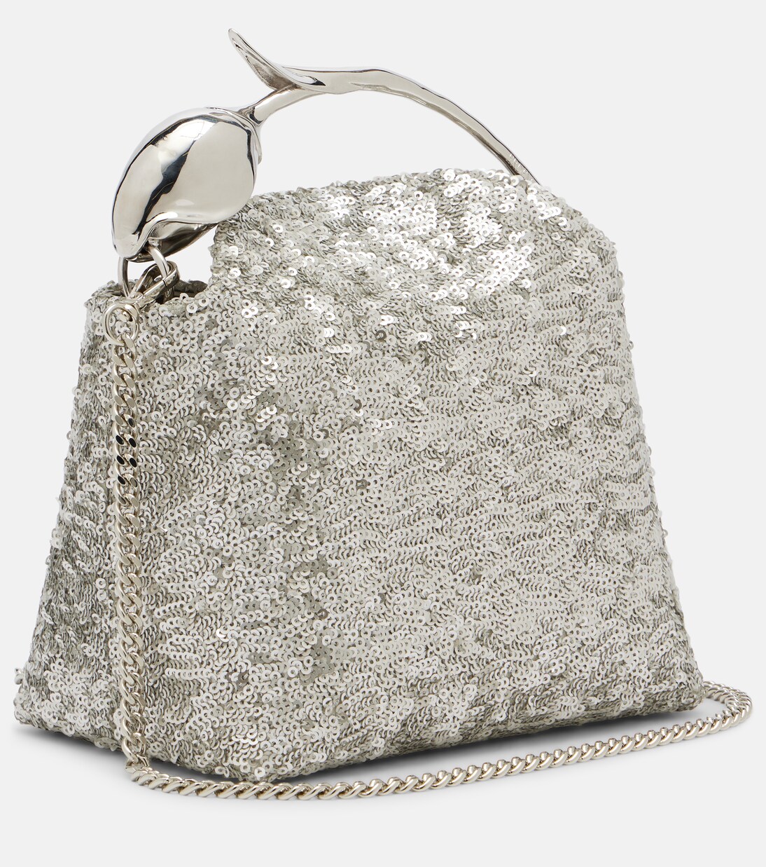 Bloom Mini sequined top-handle bag | Erdem