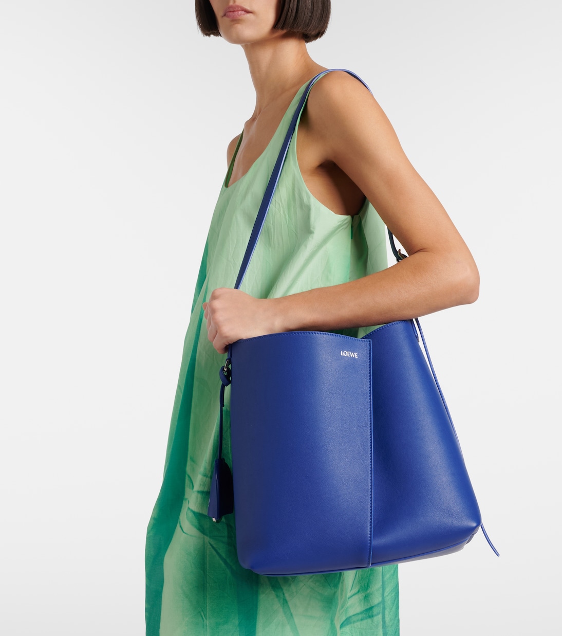 Bilbao Medium leather bucket bag | Loewe