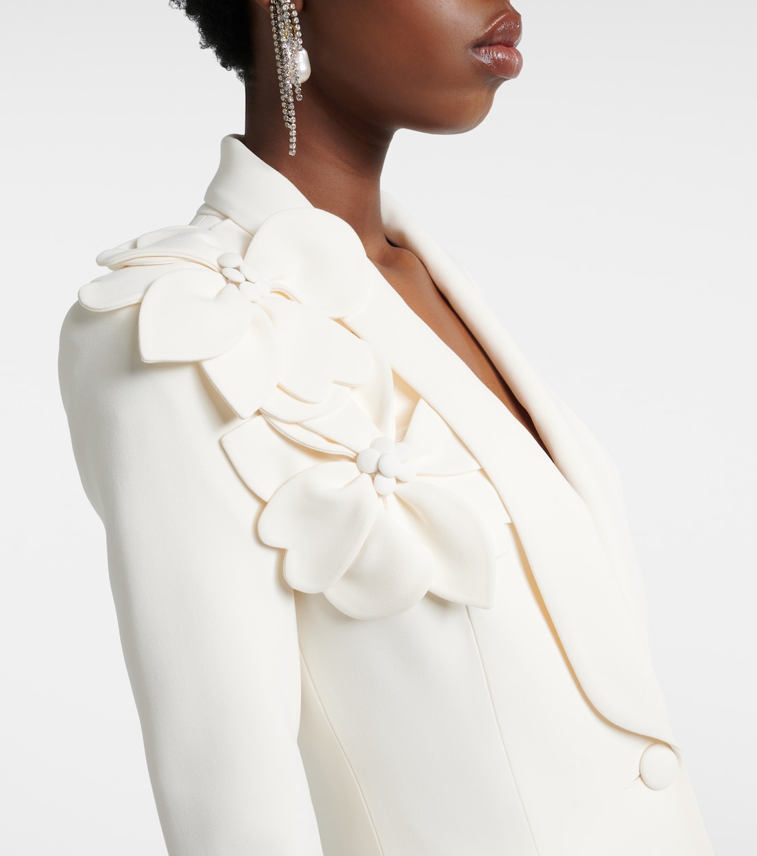 Blazer à appliqués floraux | Elie Saab