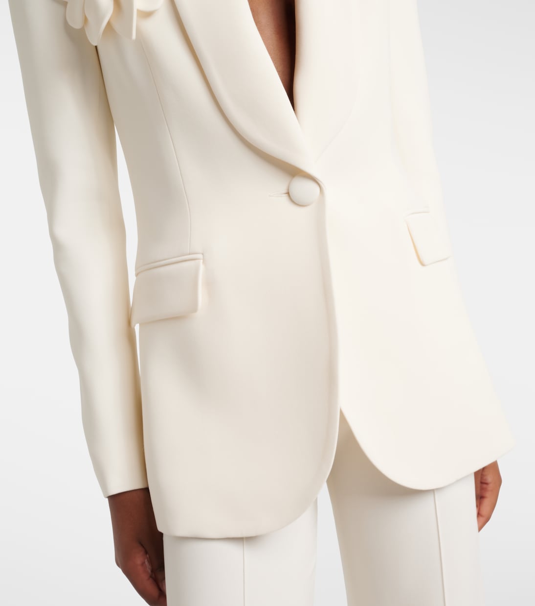 Blazer à appliqués floraux | Elie Saab