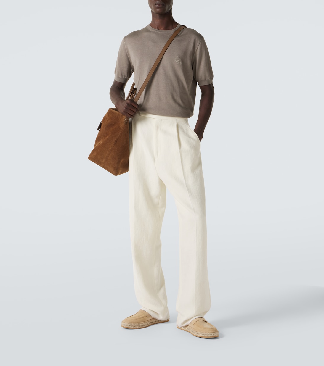 Silk and cotton sweater | Giorgio Armani