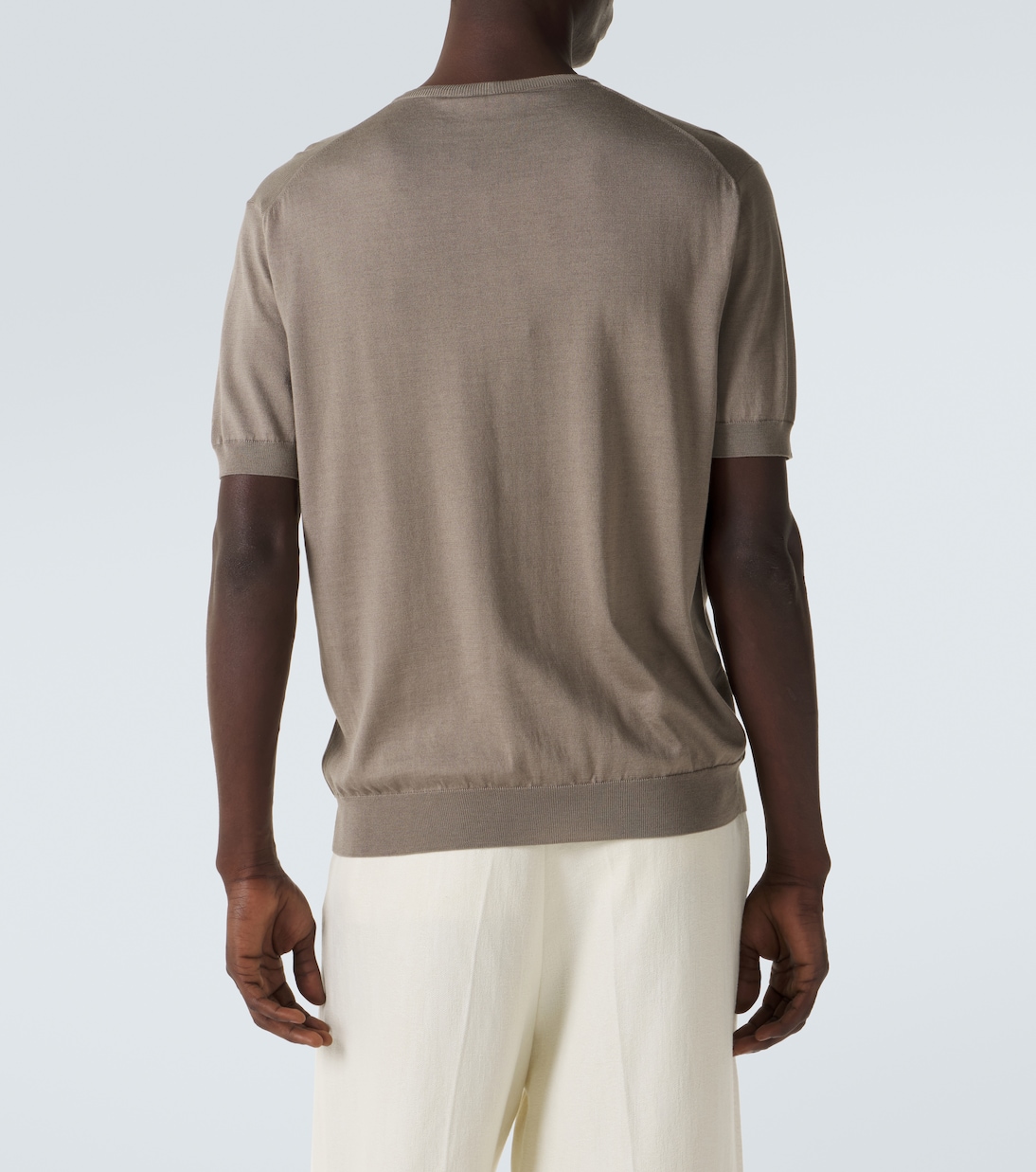 Silk and cotton sweater | Giorgio Armani
