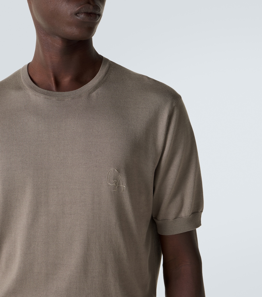 Silk and cotton sweater | Giorgio Armani
