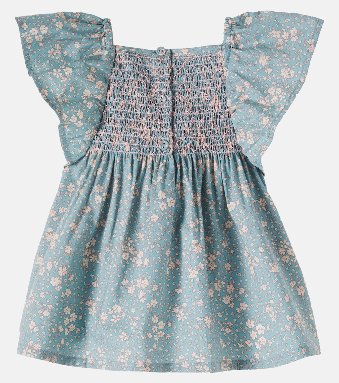 Bebé - vestido Elva de algodón floral  | Wheat