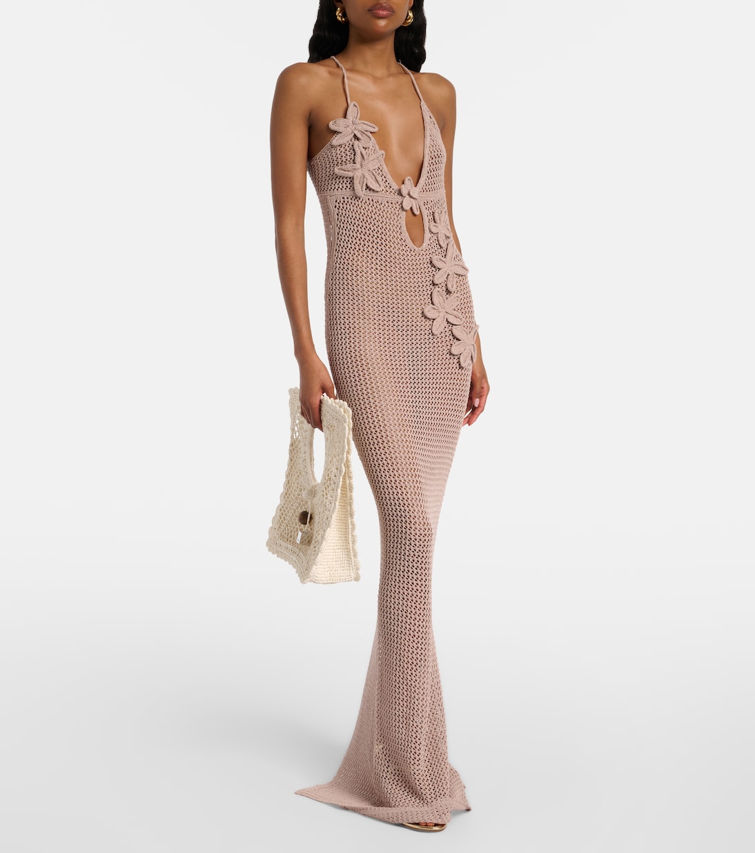 Maxikleid Hilsa aus Lamé | Bananhot