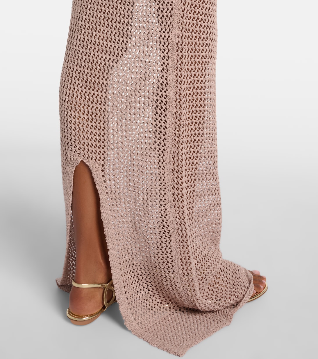 Maxikleid Hilsa aus Lamé | Bananhot