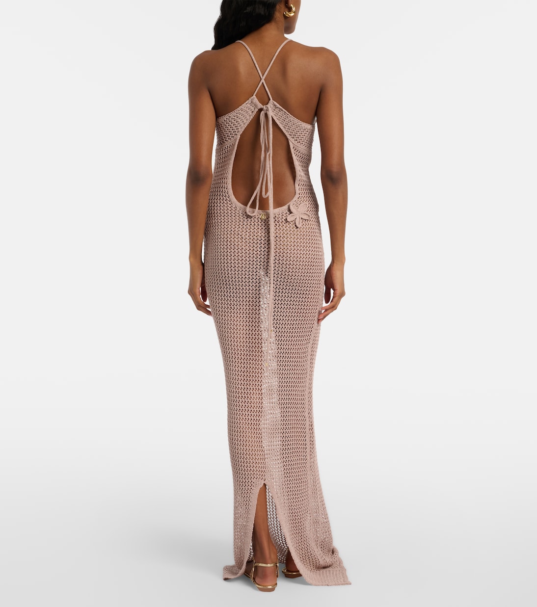 Maxikleid Hilsa aus Lamé | Bananhot