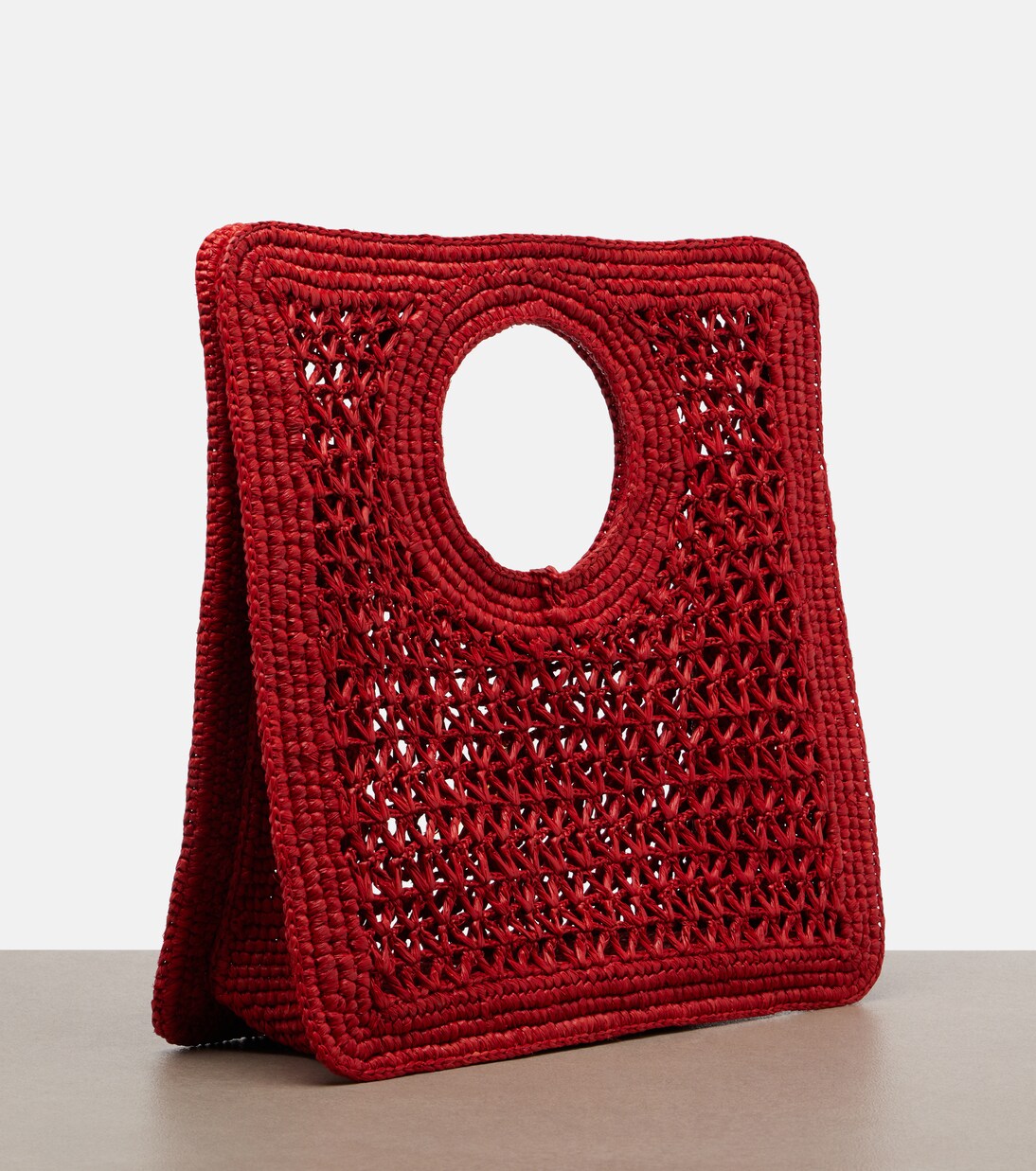 Spiaggia Small raffia top-handle bag | Jacquemus
