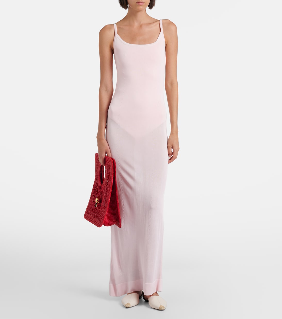Spiaggia Small raffia top-handle bag | Jacquemus