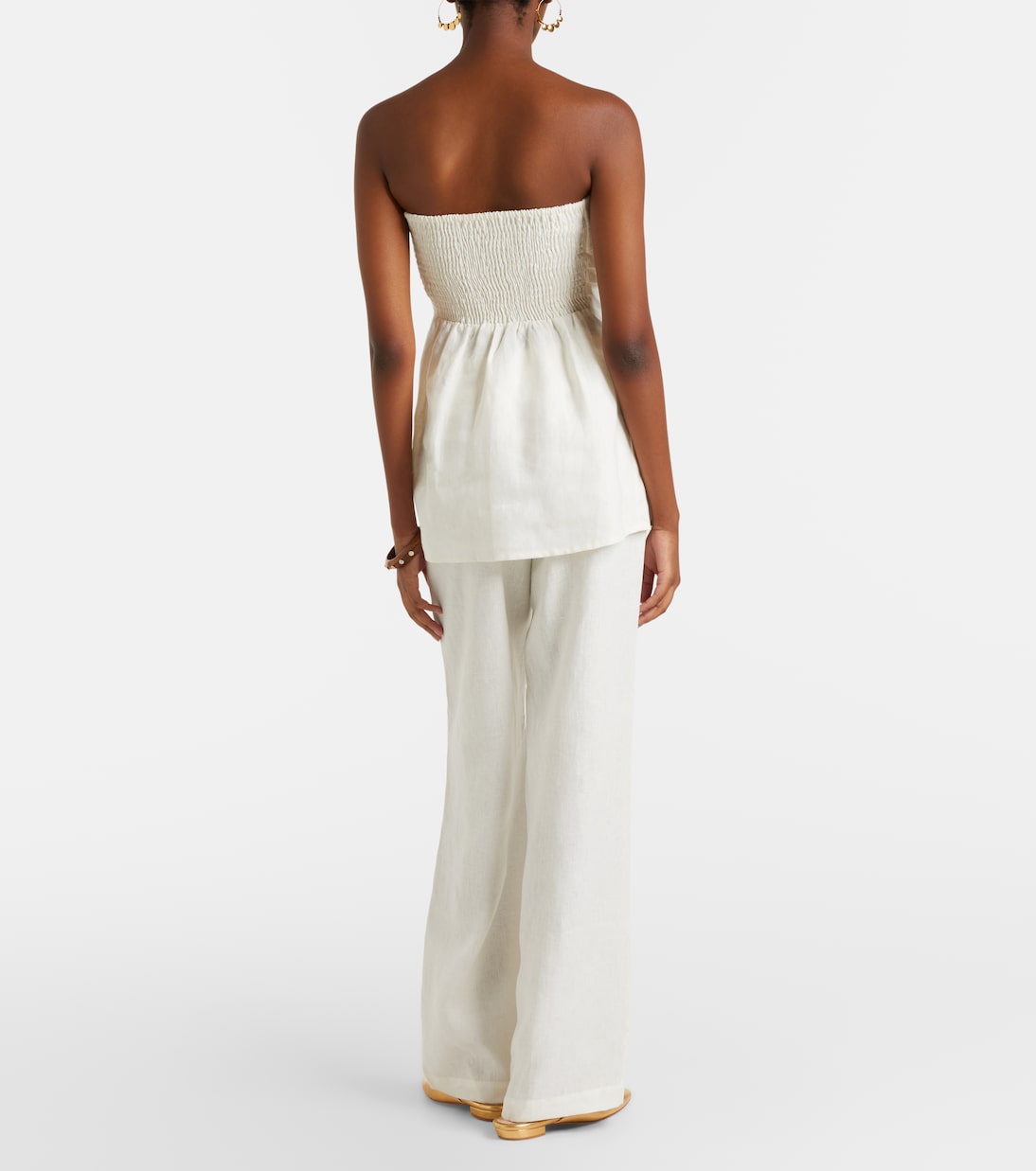 Pantalon ample Lulea en lin | Faithfull