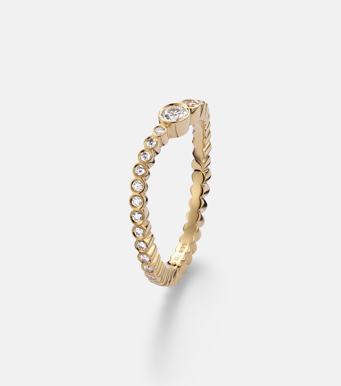 Sky 18kt gold ring with diamonds | Sophie Bille Brahe