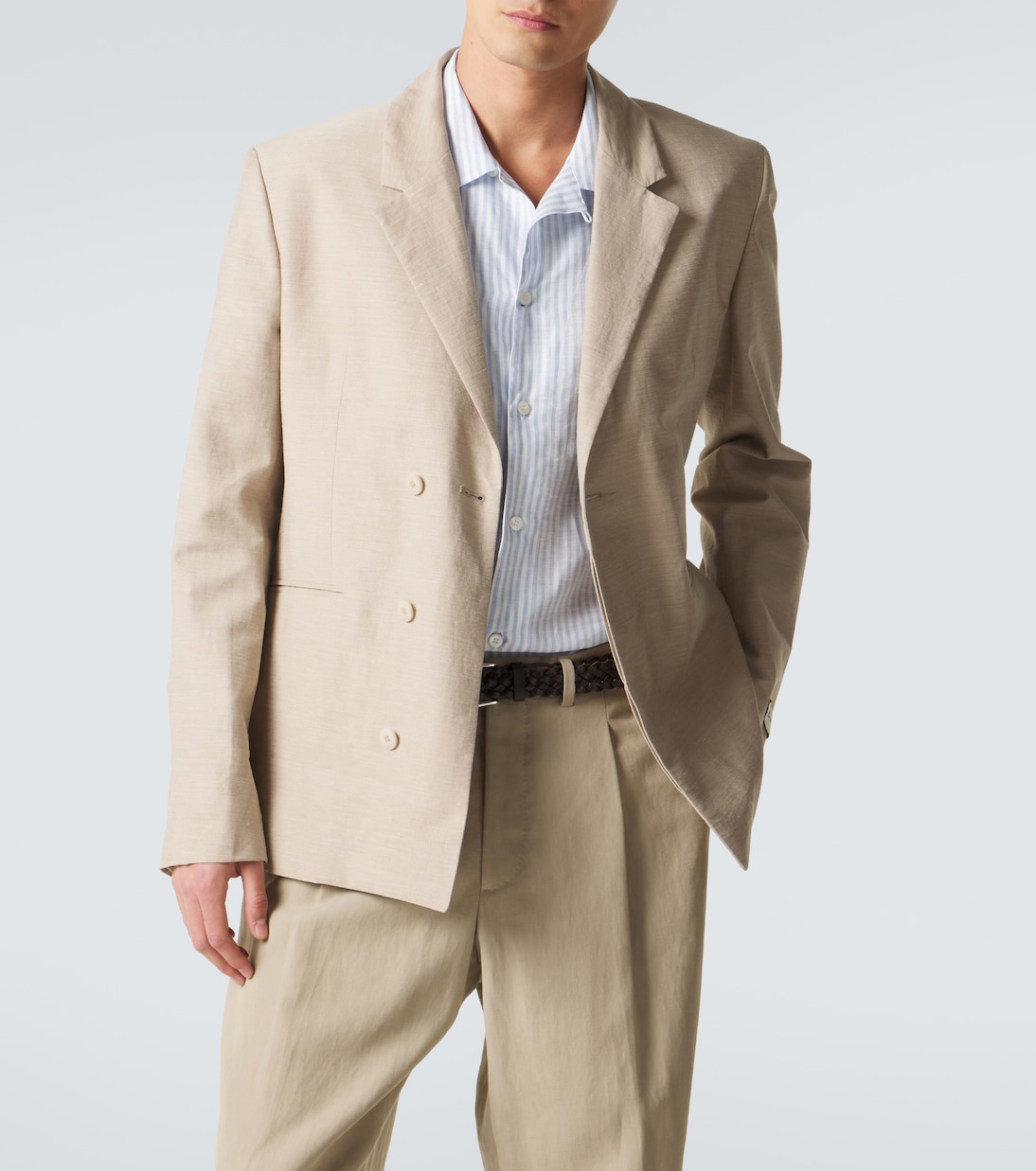 Melo linen-blend twill blazer | Jacquemus