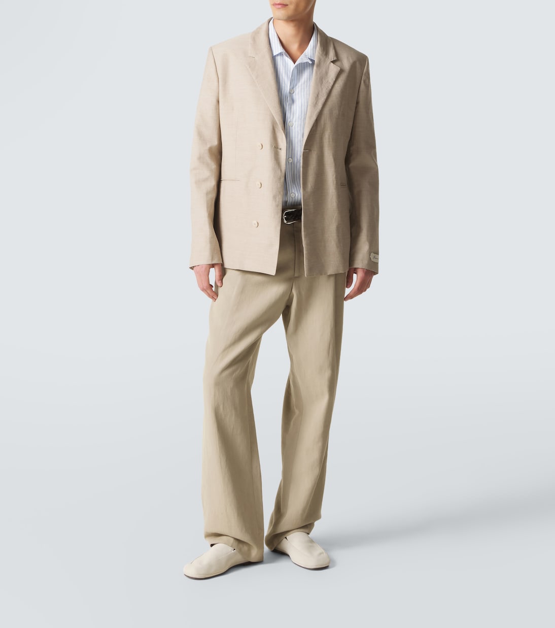 Melo linen-blend twill blazer | Jacquemus