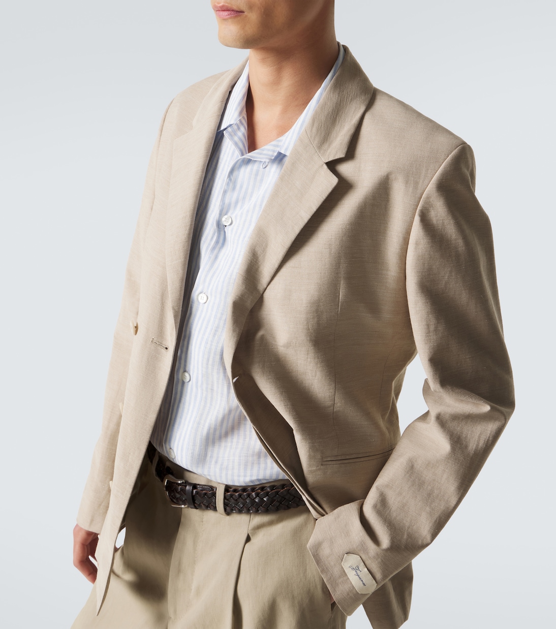 Melo linen-blend twill blazer | Jacquemus