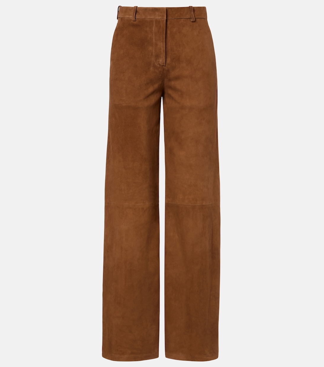 Coda suede wide-leg pants | Nour Hammour
