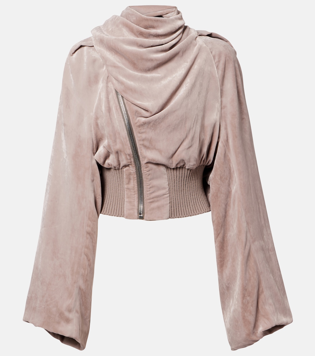 Scarf Flight chenille bomber jacket | Rick Owens