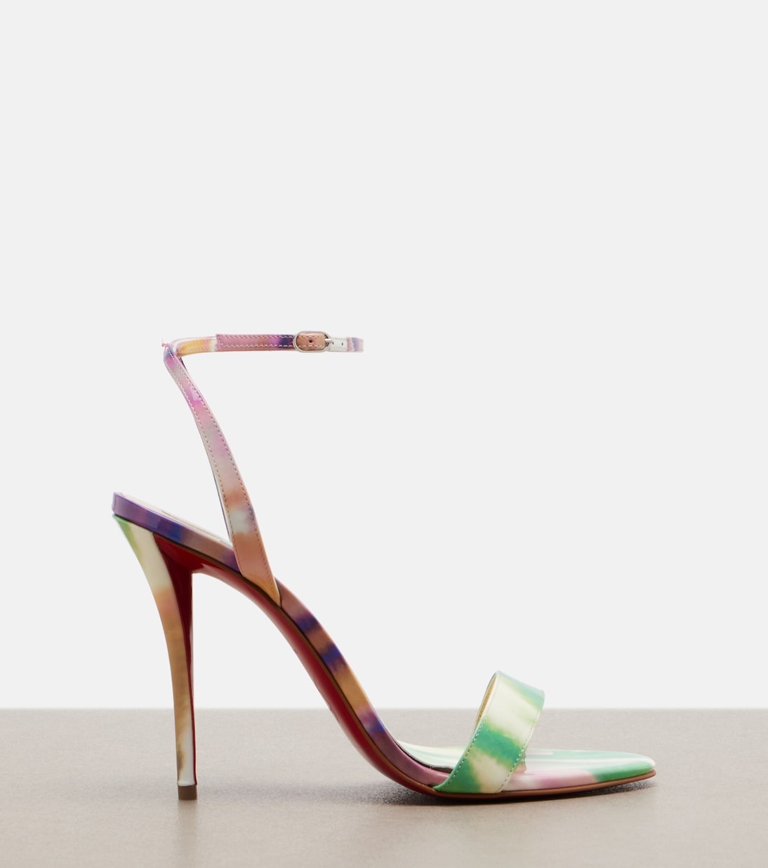 Miss Z tie dye patent leather sandals | Christian Louboutin