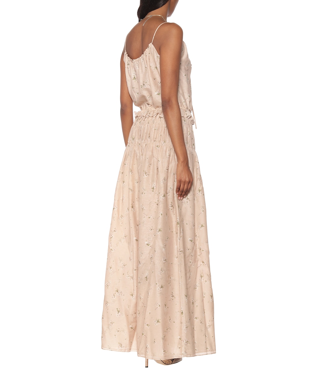 Floral silk maxi dress | Amiri