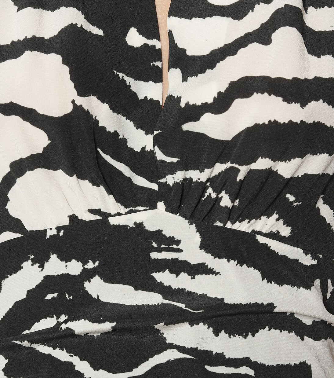 Robe Farah imprimée en crêpe de soie mélangée | Isabel Marant