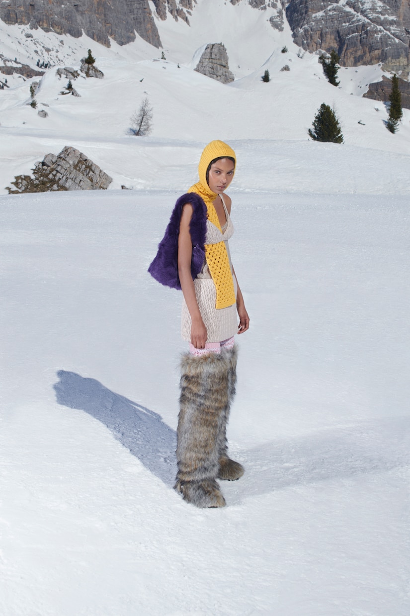 Mini-jupe matelassée | Miu Miu