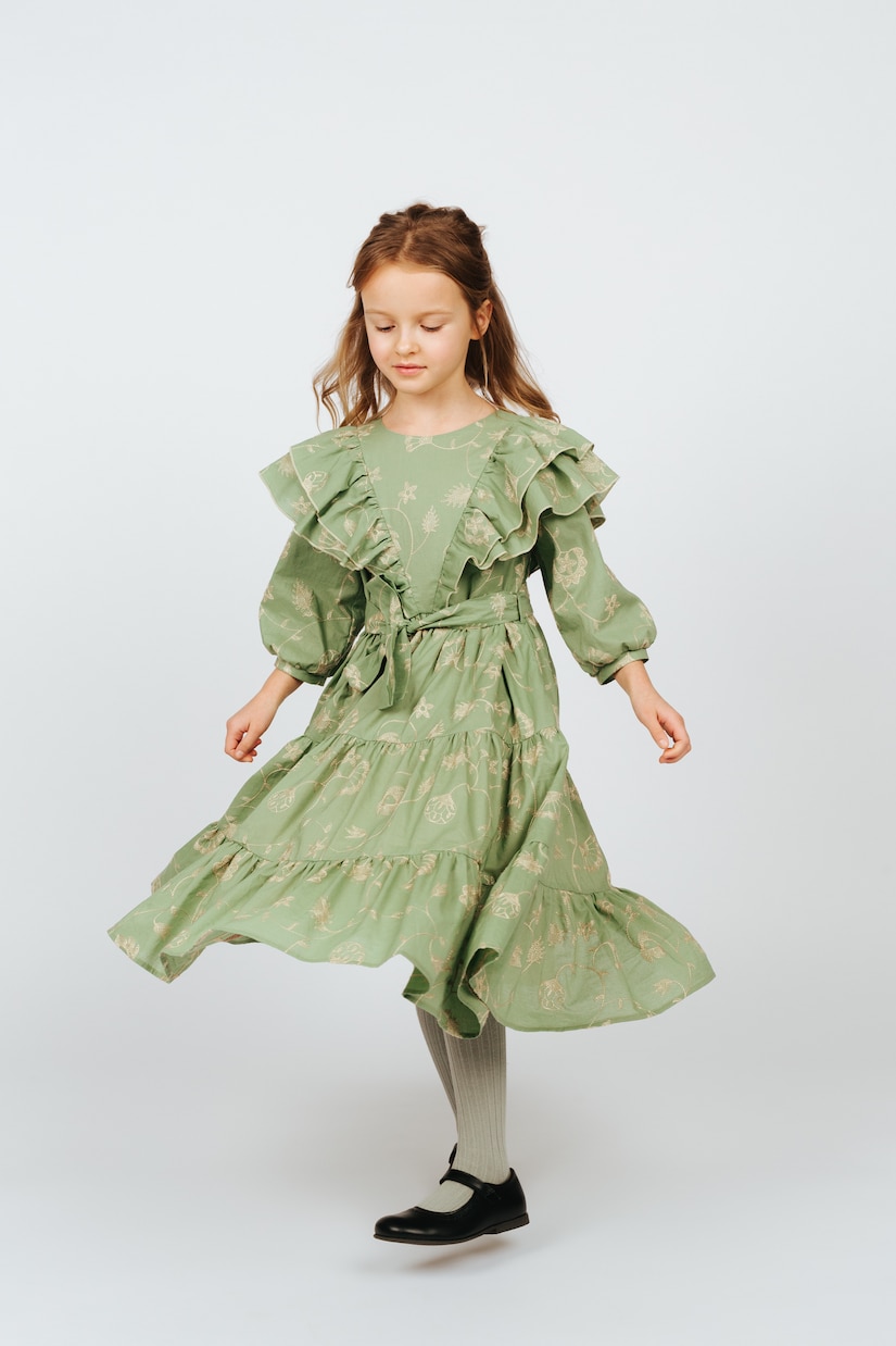 Robe en coton à fleurs | Paade Mode