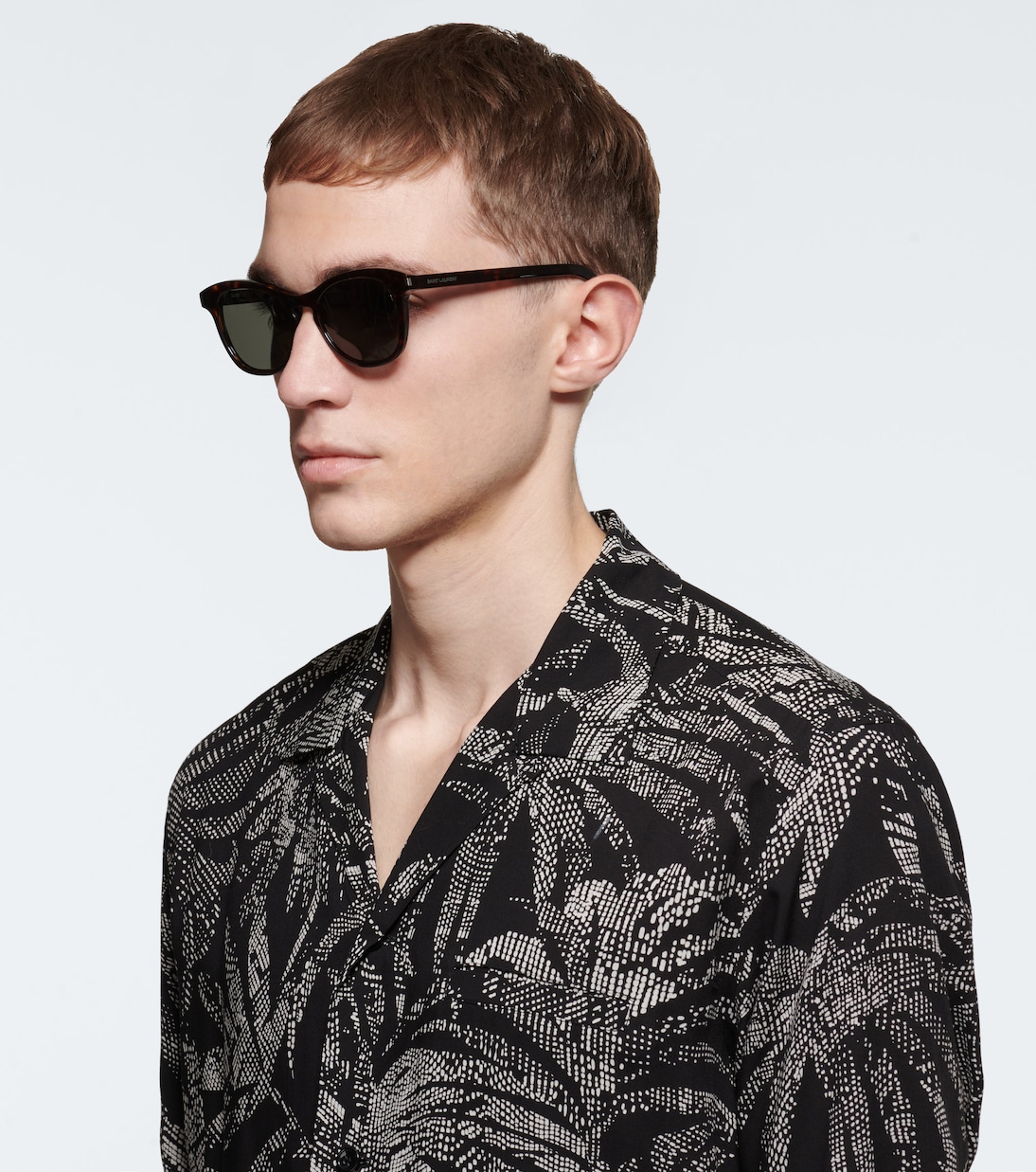Round-frame acetate sunglasses | Saint Laurent