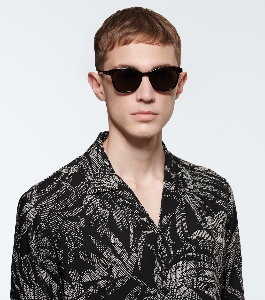 Round-frame acetate sunglasses | Saint Laurent