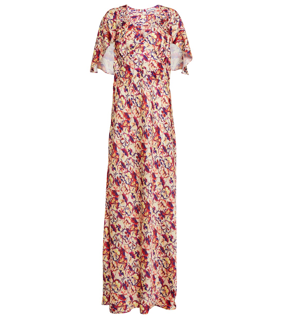 Robe longue à fleurs | Rabanne