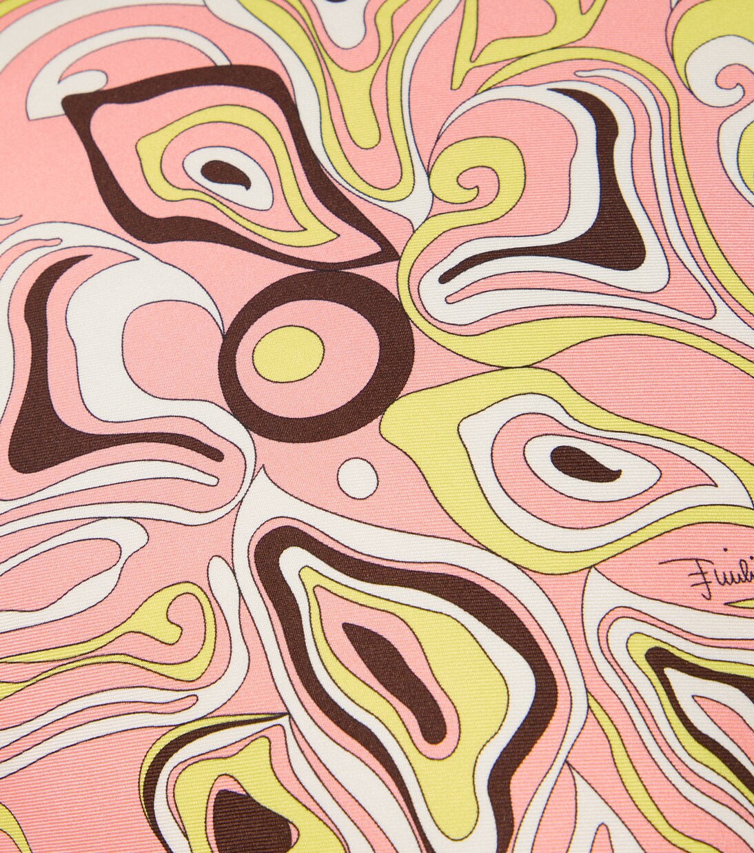 Kissen aus Seiden-Twill | Pucci