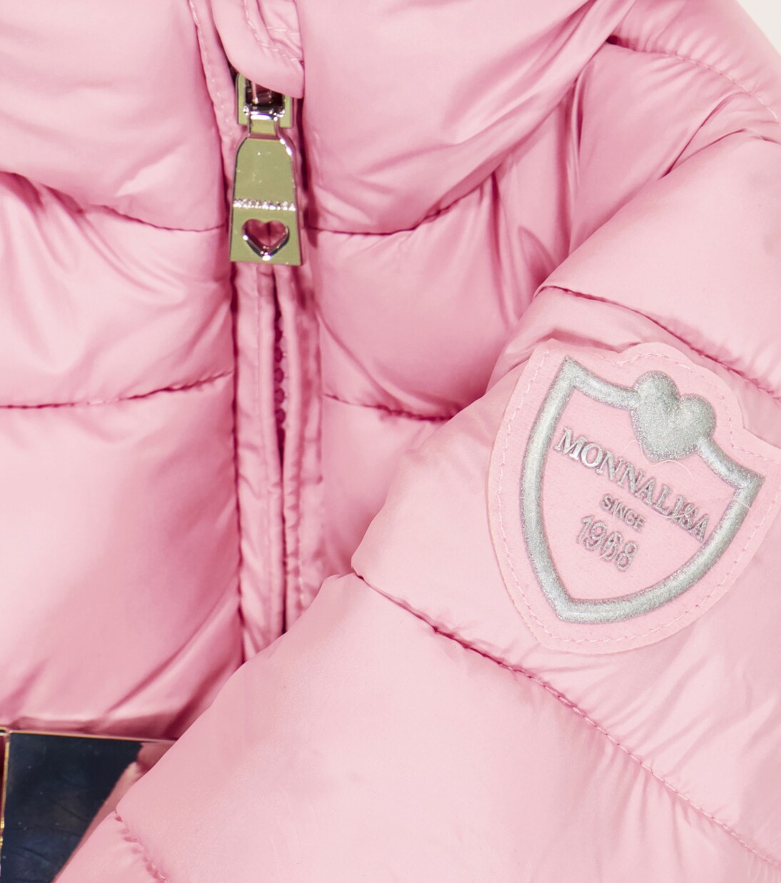 Baby hooded padded coat | Monnalisa