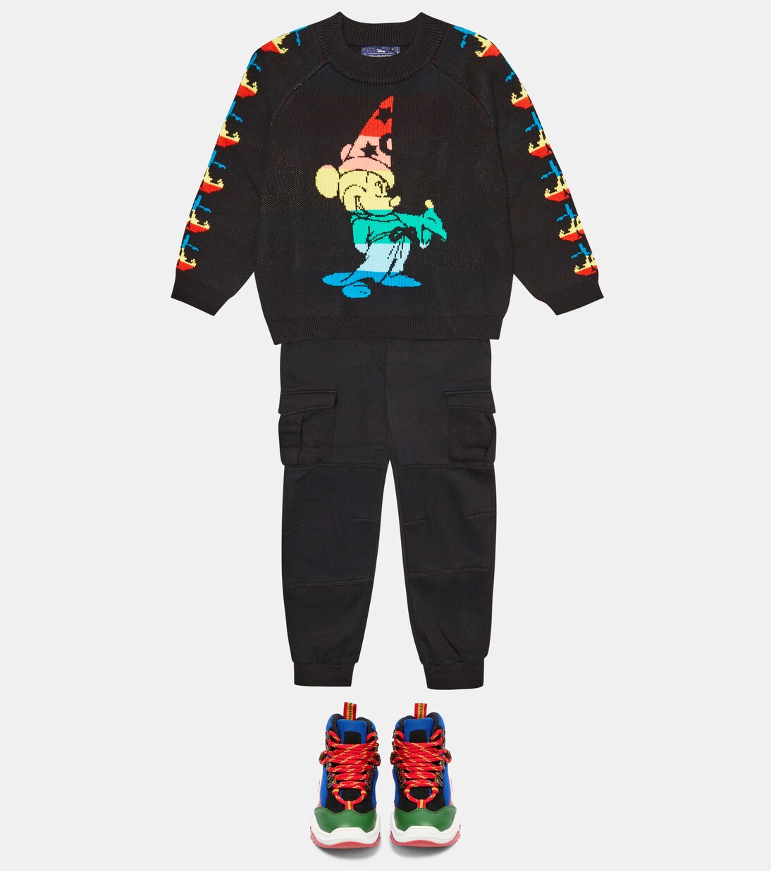 Zapatillas altas con bloques de color | Stella McCartney Kids