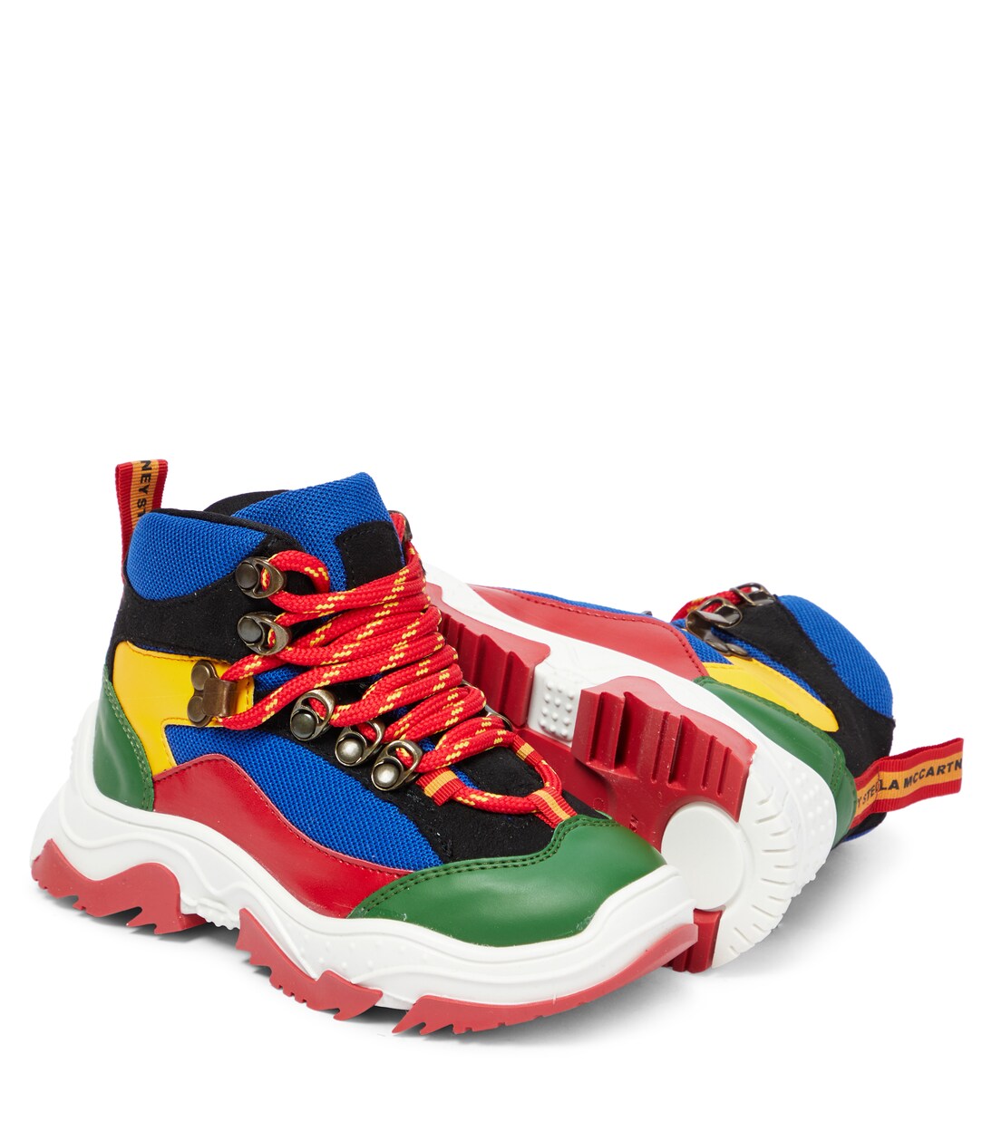 Zapatillas altas con bloques de color | Stella McCartney Kids