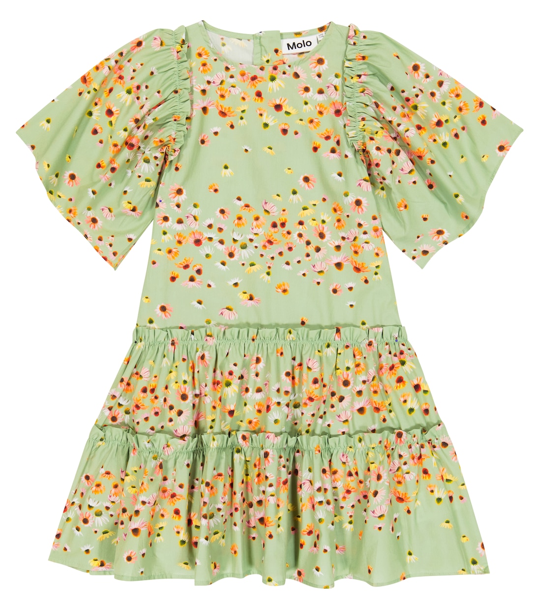 Robe Cat en coton à fleurs | Molo