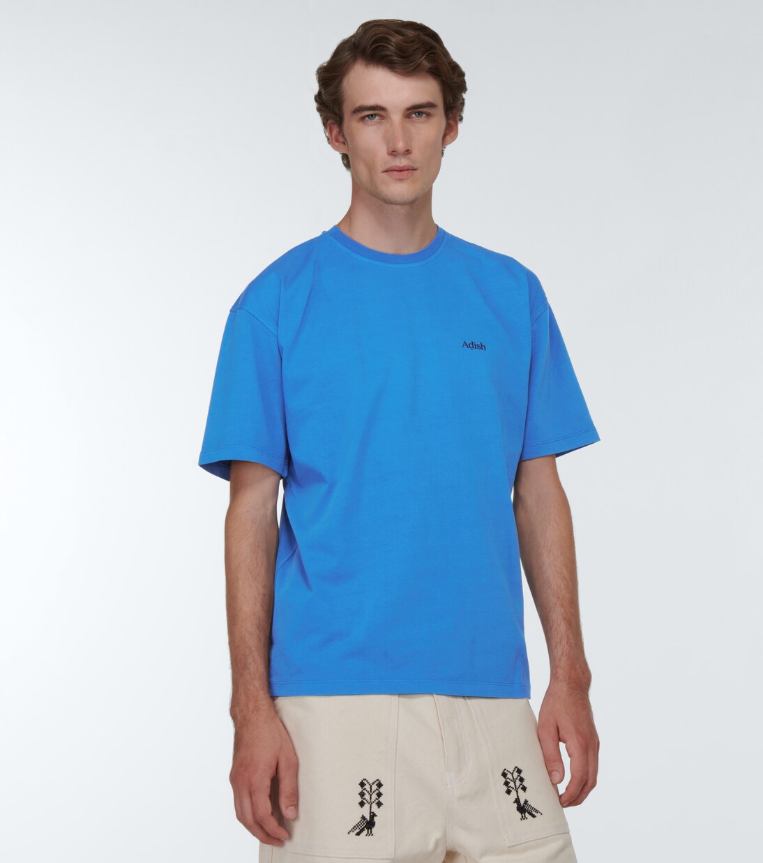 T-Shirt aus Baumwoll-Jersey | Adish