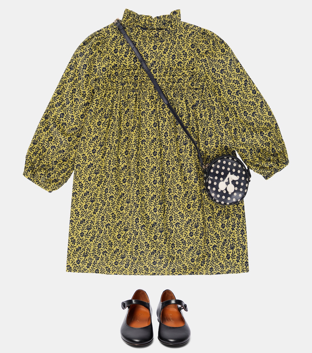 Topaz floral cotton dress | Bonpoint