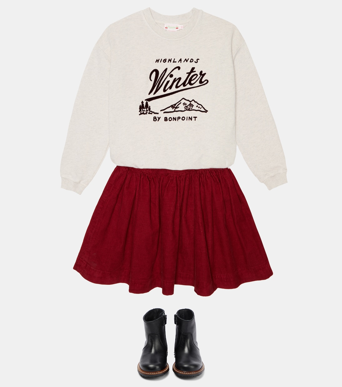 Sweat-shirt Tayla imprimé en coton | Bonpoint